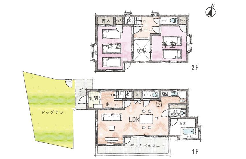 伊豆高原（赤沢望洋台）貸別荘-間取り-I-17