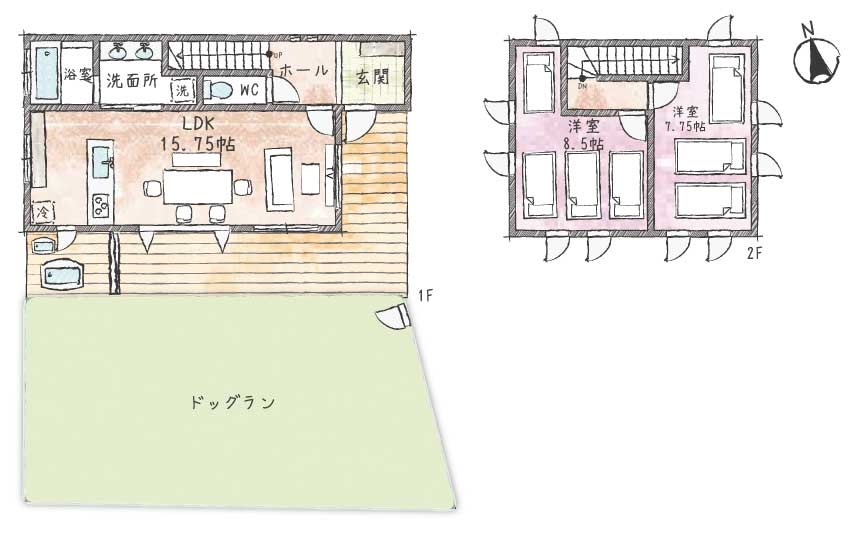 伊豆高原（赤沢望洋台）貸別荘-間取り-E-10